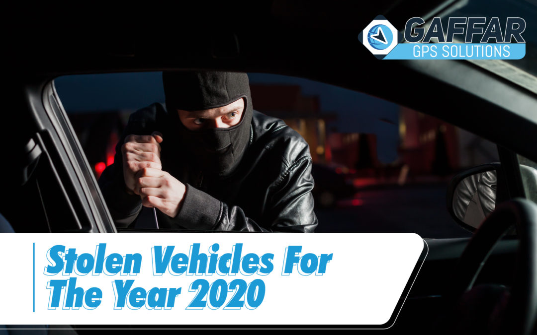 STOLEN VEHICLES FOR THE YEAR 2020
