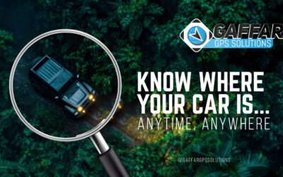 KNOW WHERE YOUR CAR IS – ANYTIME, ANYWHERE